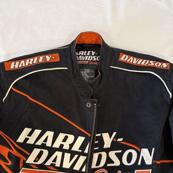 Harley-Davidson Racing Screamin' Eagle Performance Parts Bomber Jacket - Large - Picture 5 of 8